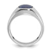 Men's Gemstone Doublet Stone Rings