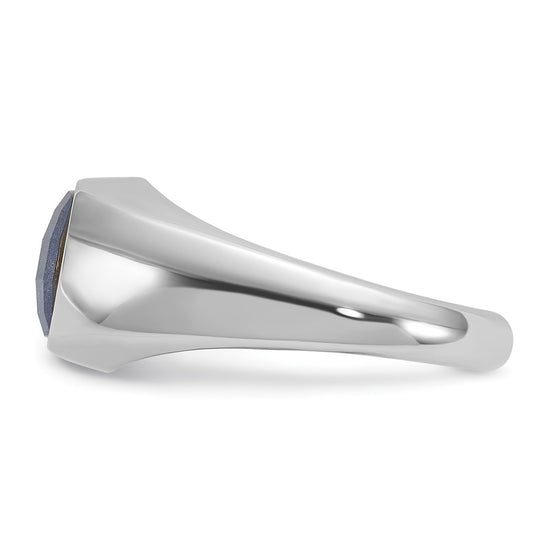 Men's Gemstone Doublet Stone Rings