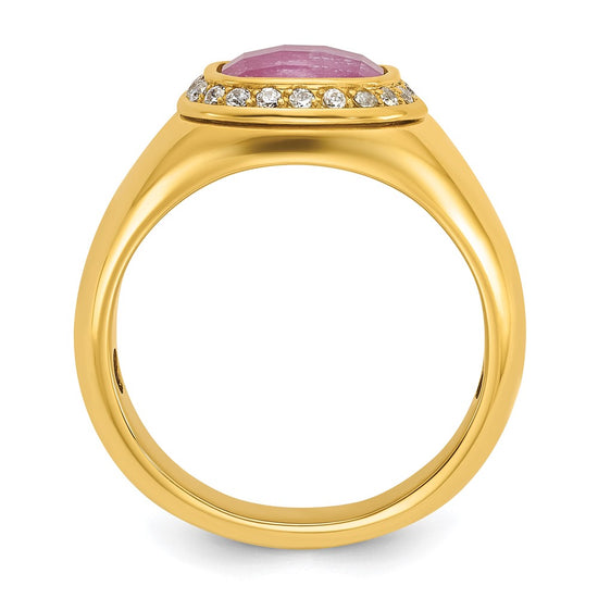 Men's Gemstone and Diamond Rings