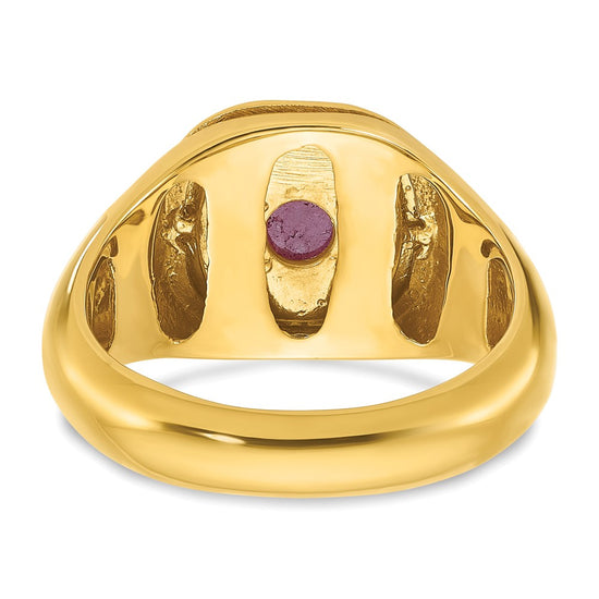 Men's Gemstone and Diamond Rings