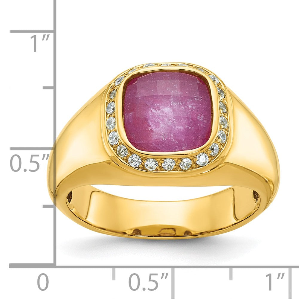 Men's Gemstone and Diamond Rings