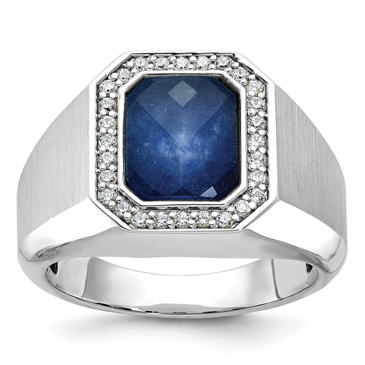 Men's Gemstone and Diamond Rings