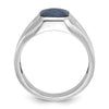 Men's Gemstone Doublet Stone & Diamond Rings