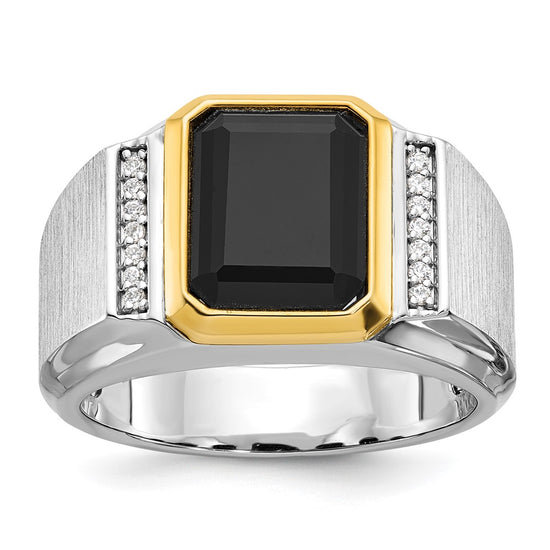 Men's Gemstone and Diamond Rings