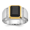 Men's Gemstone and Diamond Rings