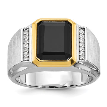 Men's Gemstone and Diamond Rings