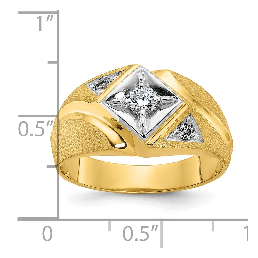 Gold Men's Diamond Rings