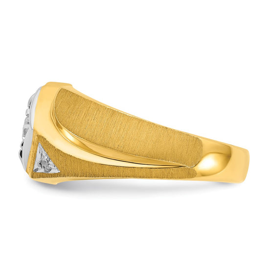 Gold Men's Diamond Rings
