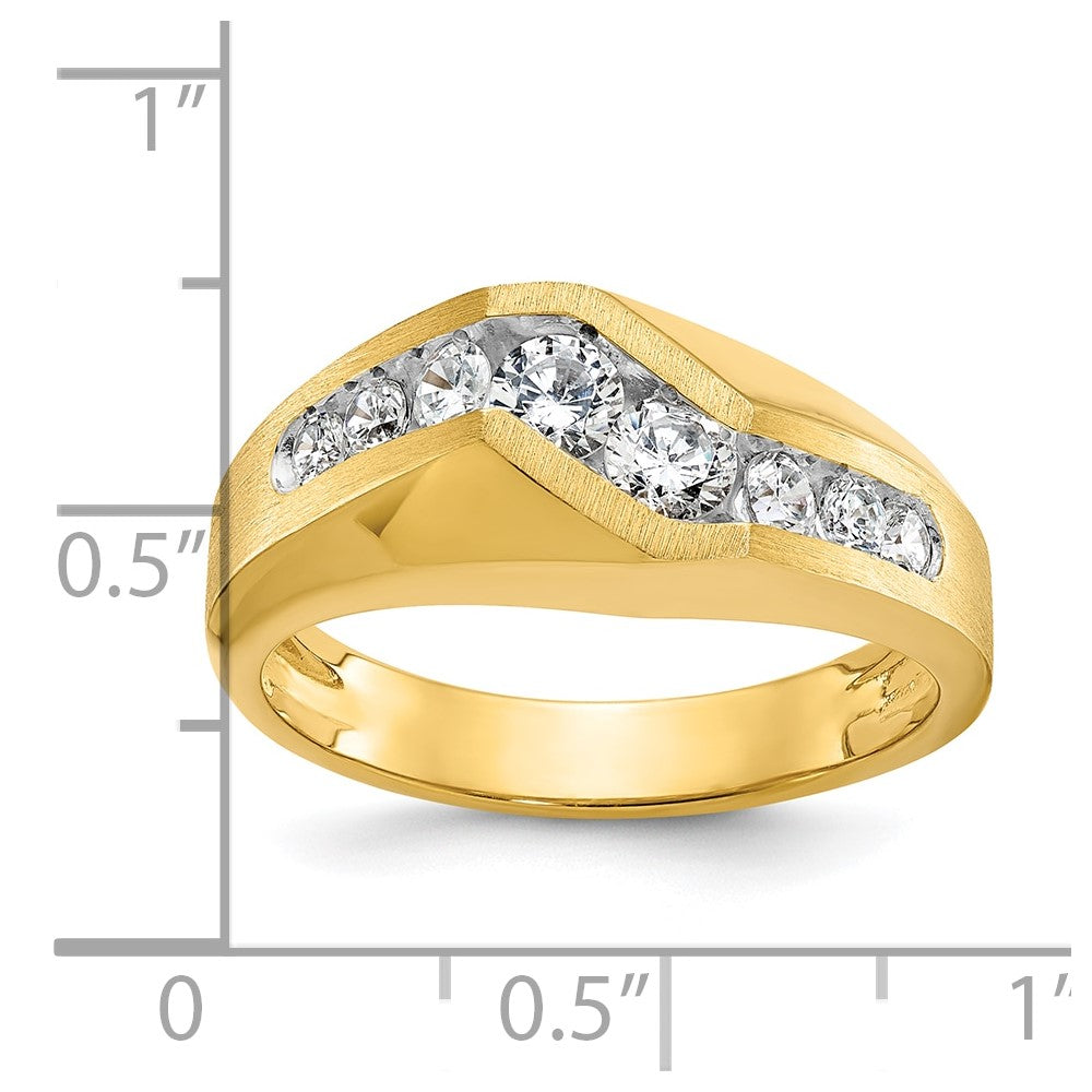 Gold Men's Diamond Rings