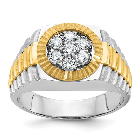Gold Men's Diamond Rings
