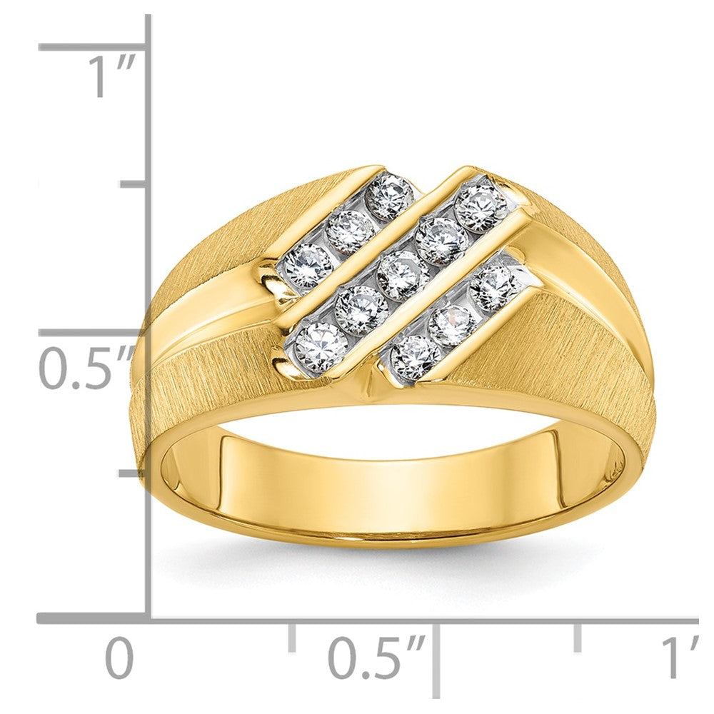 Gold Men's Diamond Rings