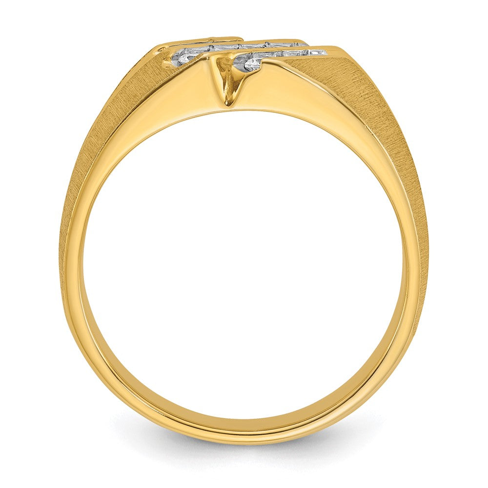 Gold Men's Diamond Rings