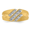Gold Men's Diamond Rings