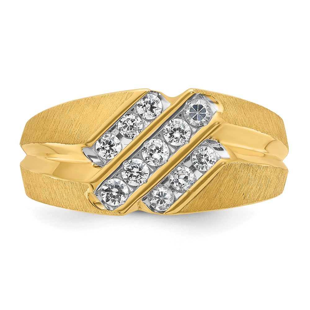 Gold Men's Diamond Rings