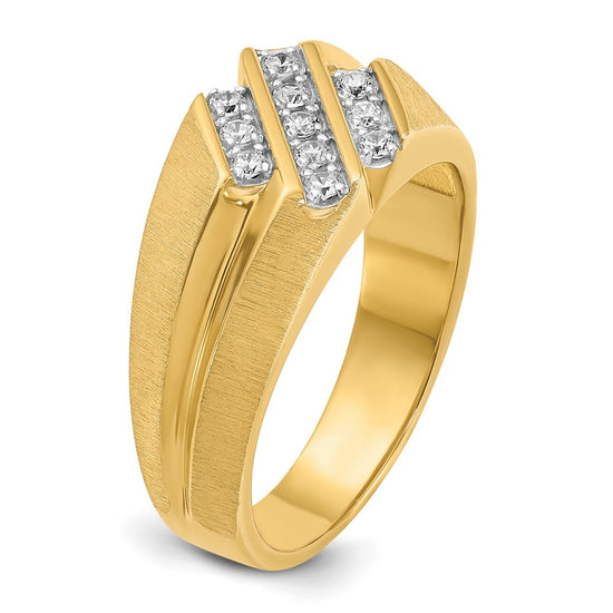 Gold Men's Diamond Rings