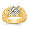 Gold Men's Diamond Rings