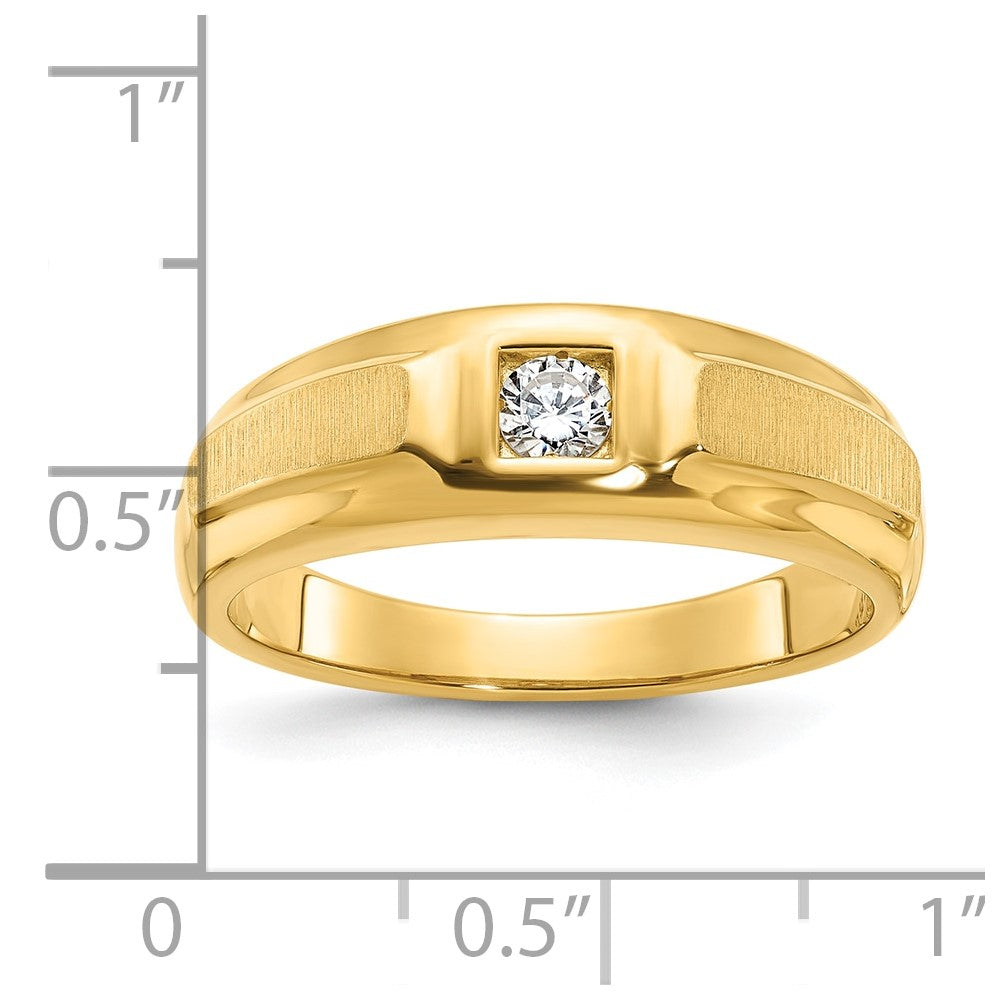 Gold Men's Diamond Rings