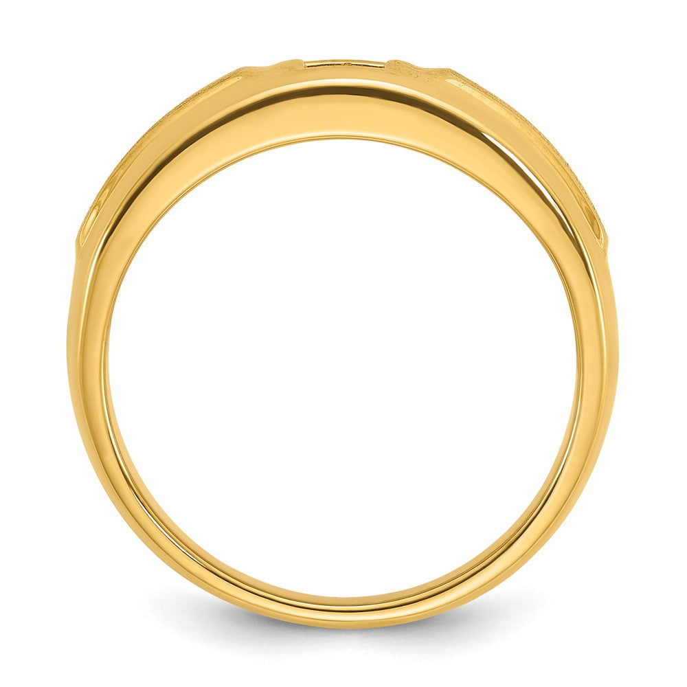 Gold Men's Diamond Rings