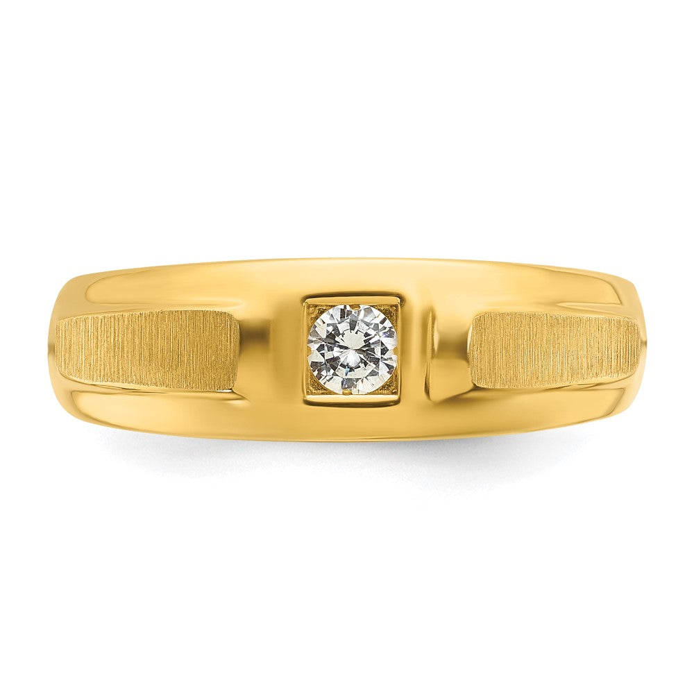 Gold Men's Diamond Rings
