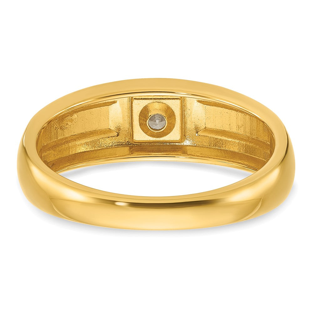 Gold Men's Diamond Rings