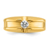 14k Men's 1/3 carat Diamond Complete Ring