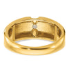 14k Men's 1/3 carat Diamond Complete Ring