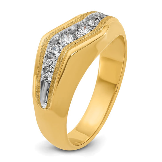 Gold Men's Diamond Rings