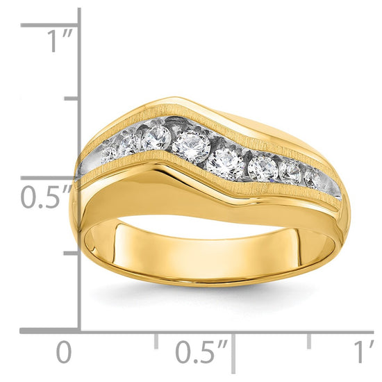 Gold Men's Diamond Rings
