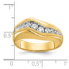 Gold Men's Diamond Rings