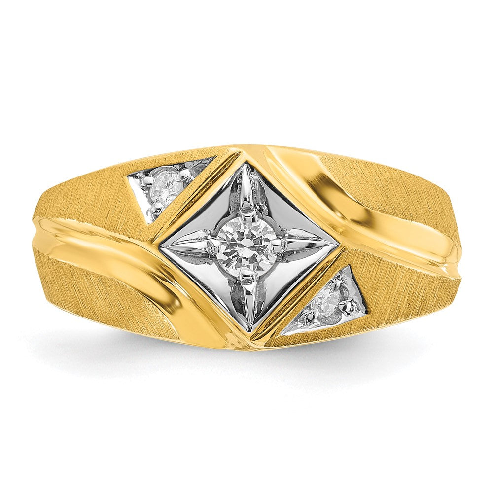 Gold Men's Diamond Rings