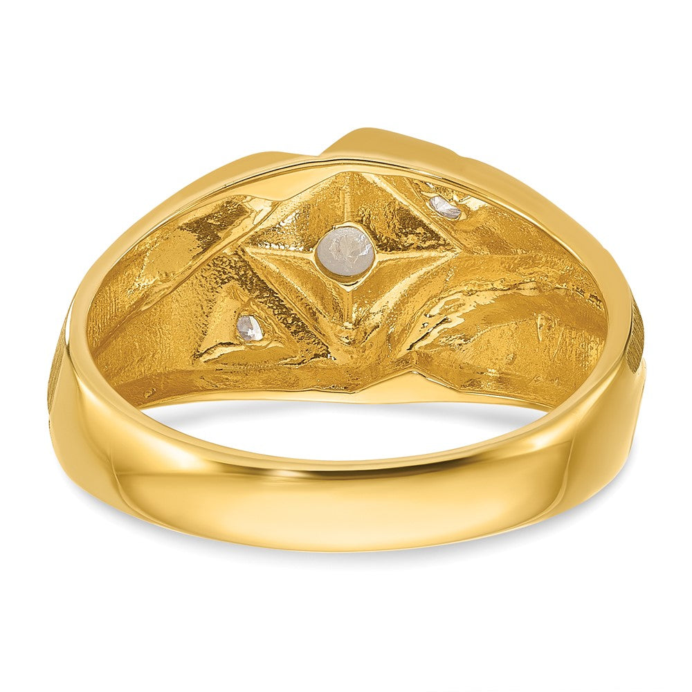 Gold Men's Diamond Rings