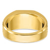 14k Two-tone Men's 1/2 carat Diamond Complete Ring