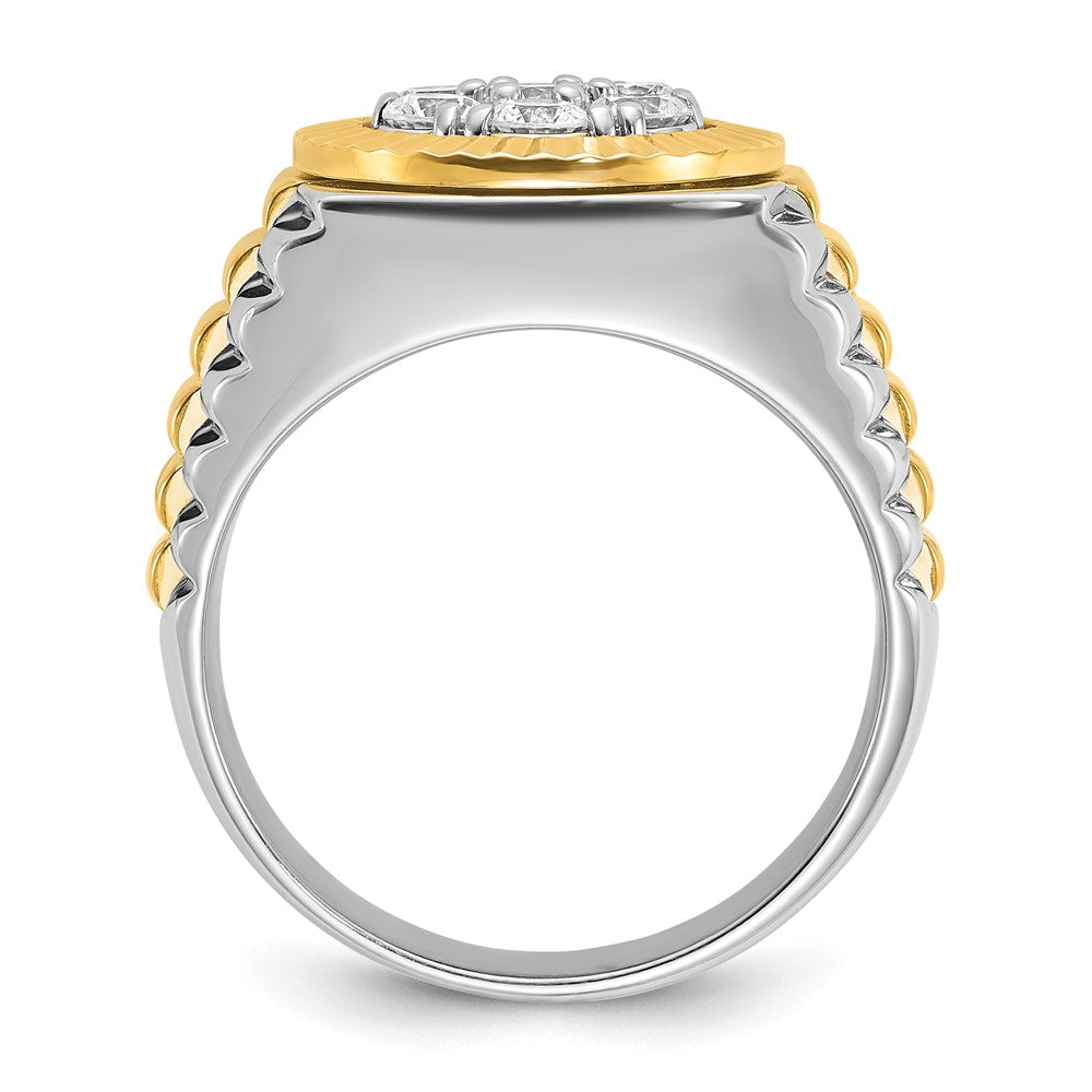Gold Men's Diamond Rings