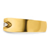 14k Men's 1/2 carat Diamond Complete Ring