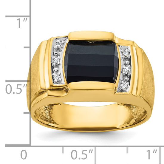 Men's Gemstone and Diamond Rings
