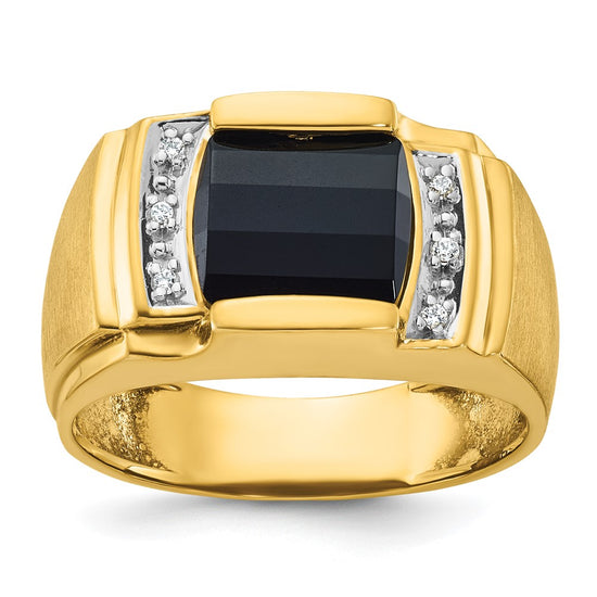 Men's Gemstone and Diamond Rings