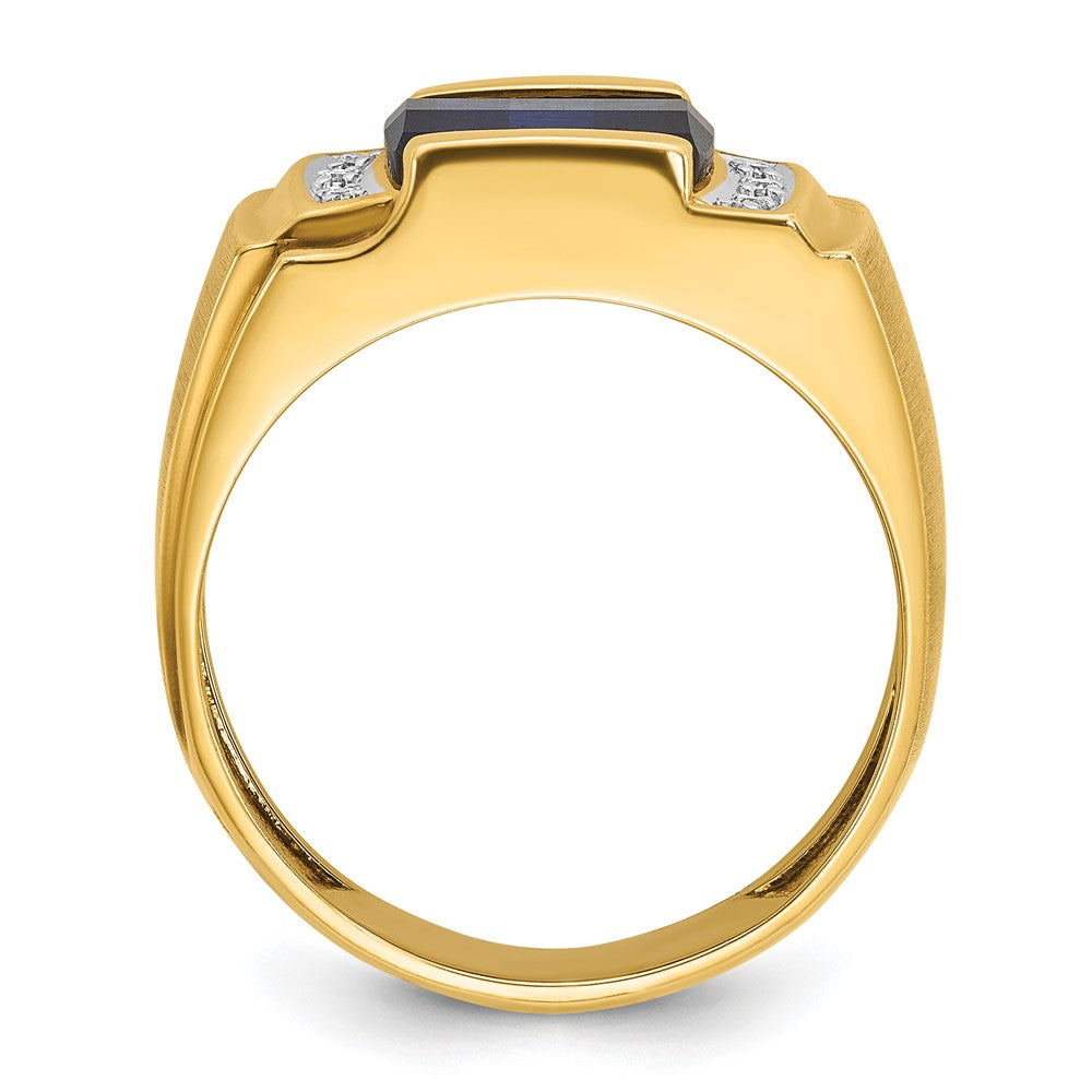 Men's Gemstone and Diamond Rings