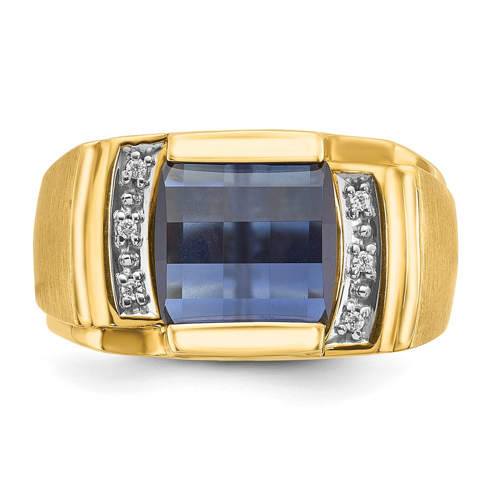 Men's Gemstone and Diamond Rings