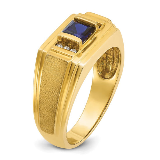 Men's Gemstone and Diamond Rings