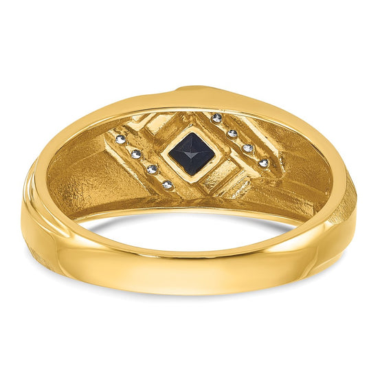 Men's Gemstone and Diamond Rings