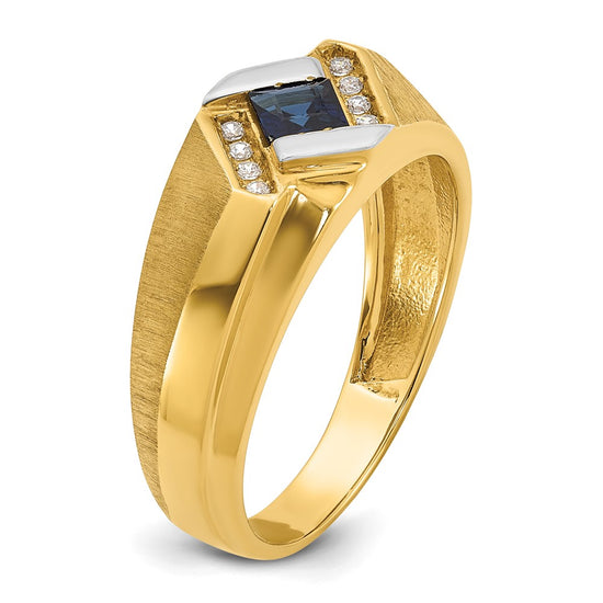 Men's Gemstone and Diamond Rings