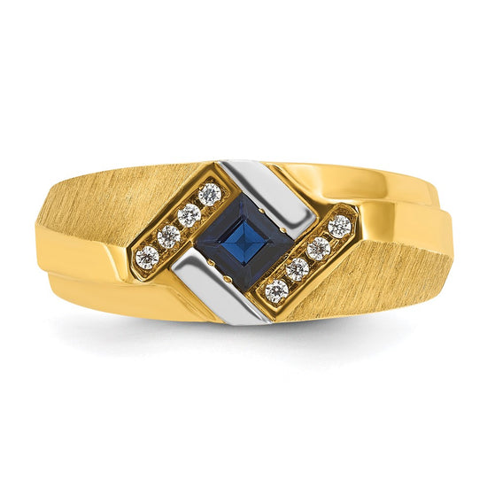 Men's Gemstone and Diamond Rings