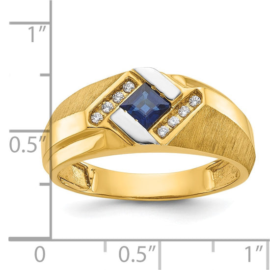 Men's Gemstone and Diamond Rings