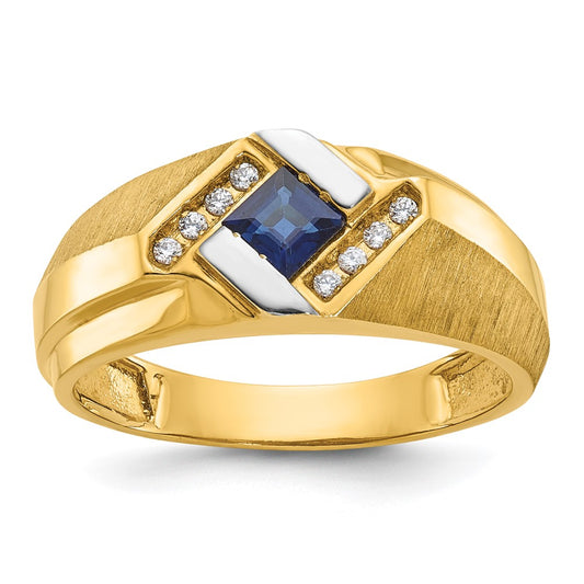 Men's Gemstone and Diamond Rings