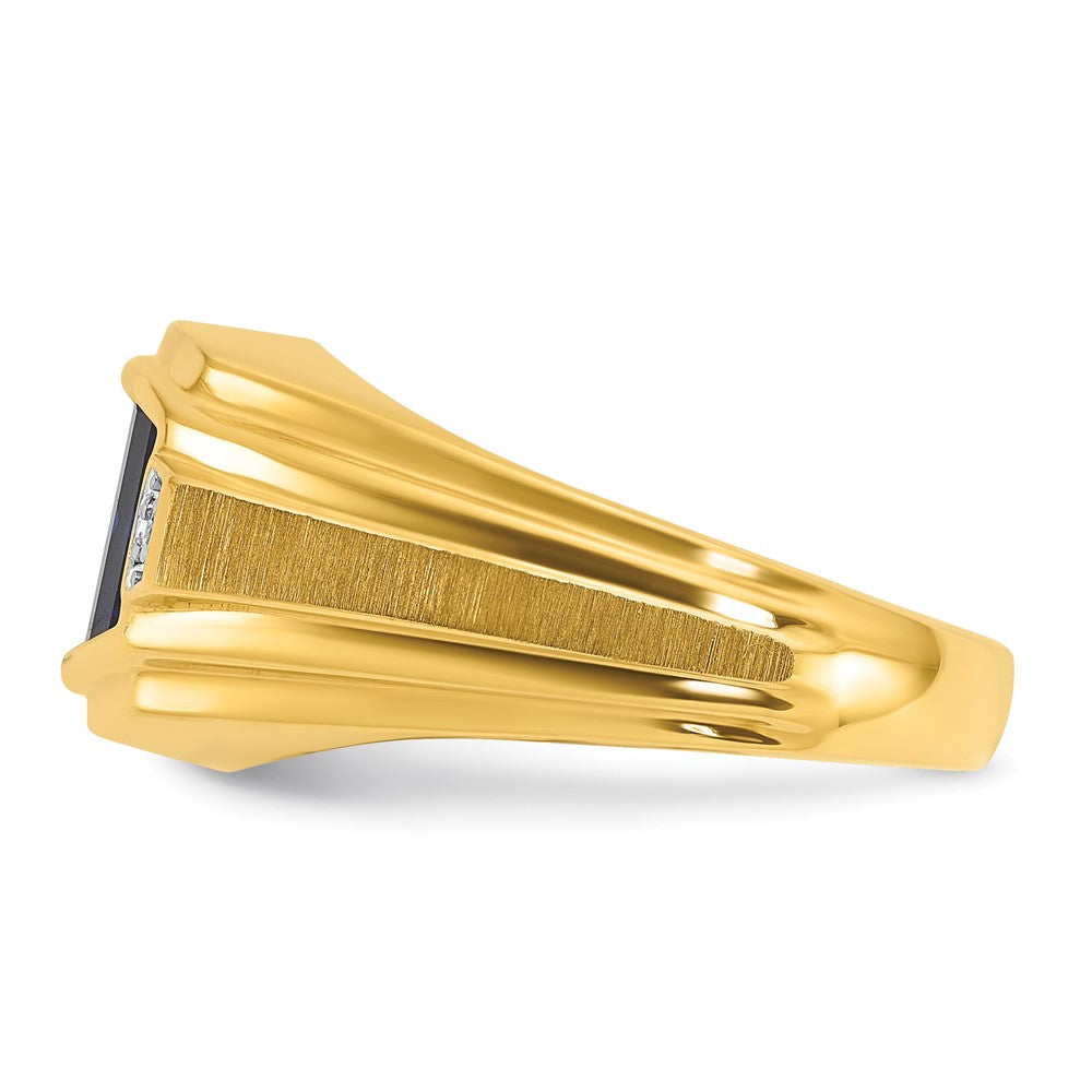 Men's Gemstone and Diamond Rings
