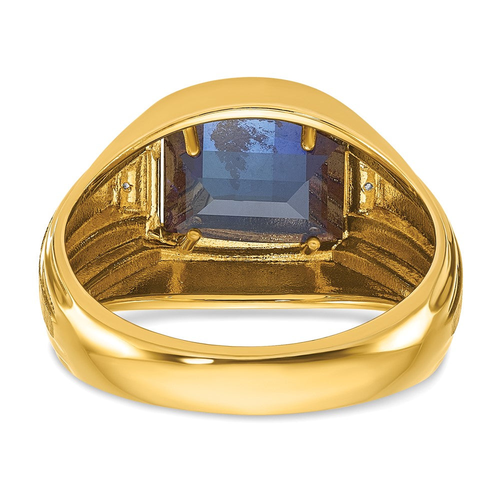 Men's Gemstone and Diamond Rings