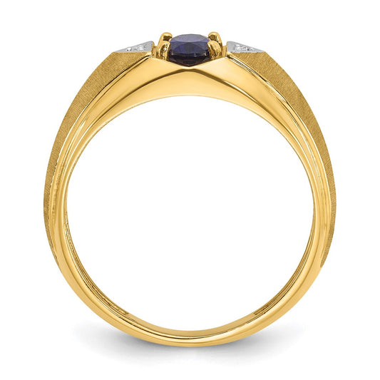 Men's Gemstone and Diamond Rings