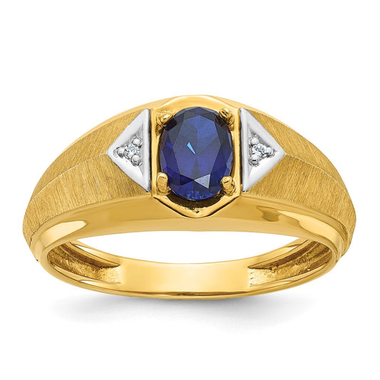 Men's Gemstone and Diamond Rings