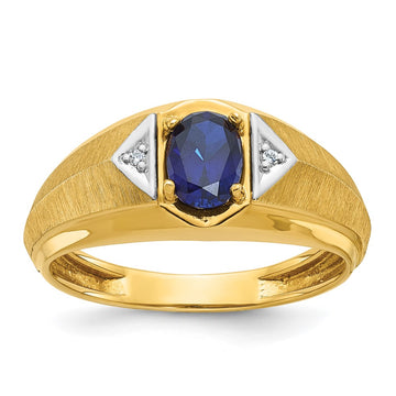 Men's Gemstone and Diamond Rings