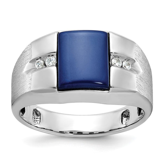 Men's Gemstone and Diamond Rings